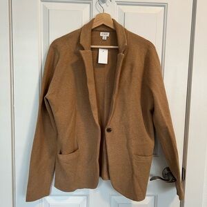 NWT J. Crew schoolboy sweater blazer. Never worn.